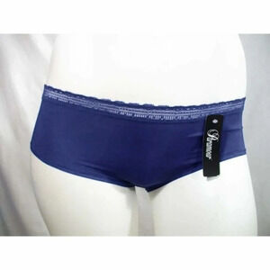 XL X-LARGE Paramour 735455 by Felnia‎ Gorgeous Hipster Underwear Panty Blue NWT